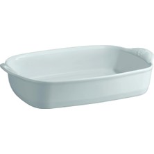 Emile Henry Fırın Kabı Dikdörtgen 36 x 23 cm Krem