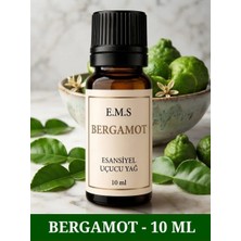 Ems E.M.S BERGAMOT Esansiyel Uçucu Yağ Buhurdanlık Yağı Difüzör Esansı Oda Kokusu Esansı MUM ESANSI 10 ML.
