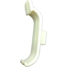 Mey İthalat Feyza Stor Perde, Zebra Perde Korniş Montaj Aparatı 3,5 cm 25 Adet