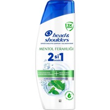 Head &amp; Shoulders Mentol Ferahlığı 2'si 1 Arada Kepeğe Karşı Etkili Şampuan 300ML
