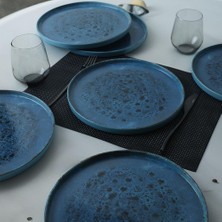 Mey İthalat Keramika Ocean Vista Skackable Servis Tabağı 27 cm 6 Adet 21777