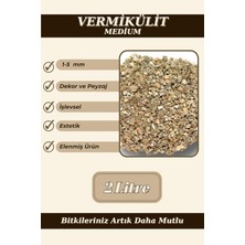 Vermikülit - Bitki Kök Gelişimini Destekleyen Çimlendirme ve Köklenme Için - 2 Litre