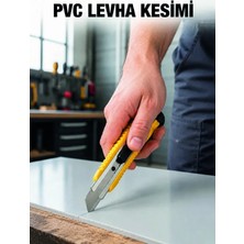 Ozka Concept 5’li Profesyonel Metal Falçata Seti Ergonomik Saplı Çok Amaçlı Maket Bıçağı