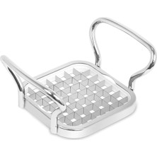 Orret Home 304 Paslanmaz Çelik Patates ve Soğan Doğrayıcı – 10X10 cm Küp Kesim Sebze Doğray