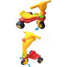 Lrs Store 2'si 1 Arada Pratik Dönüşen Çocuk Scooter ve Üç Tekerli Bisiklet