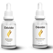 Retinol + Gözenek ve Siyah Nokta Önleyici 2'li Bakım Seti