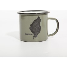 Freecamp Campers Emaye Mug 350ML-YEŞİL