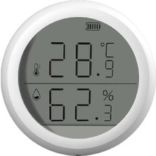 Akıllı Dijital Termometre Uygulama Denetimli Zigbee Iç Mekan Isı Ölçer ve Nem Ölçer (Higrom
