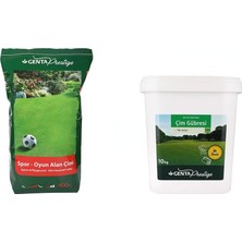 Genta Prestige Spor Alan Çim Tohumu 10 kg - Prestige Ilk Tesis Çim Gübresi 10 kg - 400 M2 Alan