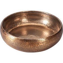 Porland Sia Altın Dekoratif Derin Kase 40CM