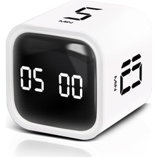 Gworke Gt-1 Pomodoro Zamanlayıcı Küp, Flip Timer, Öğrenci Kronometresi &amp; Ders Çalışma Sa