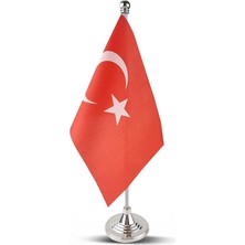 Mflagperft Türkiye Bayrağı Türk Masa Masası Küçük Mini Bayraklar Dekorasyonları