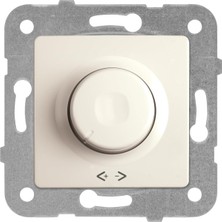 Krem Pro Dimmer Rl 20 500W Mekanizma ve Düğme Kapak