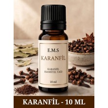E.M.S Karanfil Esansiyel Uçucu Yağ Buhurdanlık Yağı Karanfil Yağı Difüzör Esansı Oda Kokusu Esansı Mum Esansı 10 Ml.