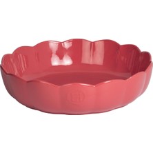 Emile Henry Madeleine Fırın Kabı Yuvarlak 27 cm Pembe
