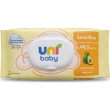 Mustela Uni Baby Sensitive Avokado Özlü Islak Mendil, 90 Adet