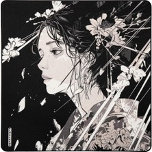 Klasse Gosu 500X500X4MM E-Sports Gaming Oyuncu Anime Mouse Pad (Noa)