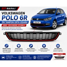 EP Garaj Otomotiv Volkswagen Polo 6r 2009-2014 Model Uyumlu Ön Tampon Orta Izgarası