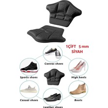 Mey İthalat Bunyon 5 mm Unisex Ortopedik Spor Ayakkabı Topuk Vurma Önleyici Daraltma Kumaş Topuk Koruyucu Yastığı Pedi