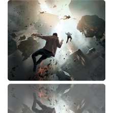 BLS 18X22 cm Küçük Boy Oyuncu Gaming Mouse Pad Kaymaz Kauçuk Taban Fare Altlığı Mousepad