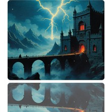BLS 18X22 cm Küçük Boy Oyuncu Gaming Mouse Pad Kaymaz Kauçuk Taban Fare Altlığı Mousepad