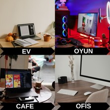 BLS 48X40 cm Büyük Boy Oyuncu Gaming Mouse Pad Kaymaz Kauçuk Taban Fare Altlığı Mousepad
