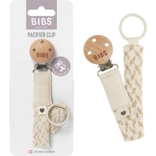 Bibs Paci Braid Emzik Askısı-Ivory/vanilla