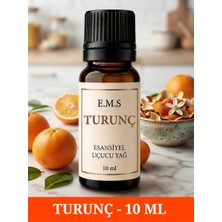 E.M.S Turunç Uçucu Yağ Buhurdanlık Yağı Difüzör  Oda Kokusu Esansı Turunç Yağı Mum Esansı 10 Ml.
