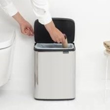 Brabantia Brilliant Krom Çöp Kutusu 12L