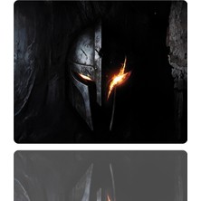 BLS 18X22 cm Küçük Boy Oyuncu Gaming Mouse Pad Kaymaz Kauçuk Taban Fare Altlığı Mousepad