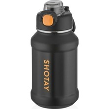 Mey İthalat Shotay Çelik Termos Matara 720ML Siyah