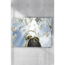 Mey İthalat Postermanya (PSTER7272) Vakit Nakittir Time Is Money Girişimcilik Poster 40X60CM