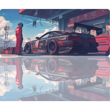 BLS 70X30 cm Büyük Boy Oyuncu Gaming Mouse Pad Kaymaz Kauçuk Taban Fare Altlığı Mousepad