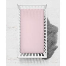Mer-Tim 70X140 Penye Lastikli Bebek Çarşafı - Krem Pembe Lila 3'lü Set