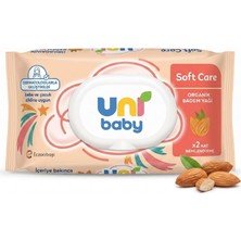 Mustela Uni Baby Soft Care Badem Yağlı Islak Mendil, 90 Adet