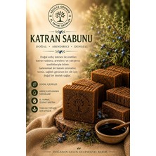 Mey İthalat Secille Organic Soğuk Döküm Ardıç Katranı Sabunu 120G-EL Yapımı Doğal Sabun-Secille Organic Juniper Tar Soap 120G Cold Process Handmade Natural Soap