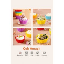 Dr.Maya 18'li Silikon Cupcake Kek Kapları