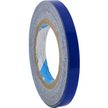 BADEM10 Yapışkanlı Neon Bisiklet Motosiklet Araba Jant Bandı 7 mm x 7 Metre Mavi Reflektif Parla