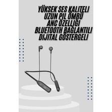 Zero Land Aconcept Kablolu Kulak Içi Bluetooth Kulaklık 100 Saat Anc Özellikli Boyun Bantlı