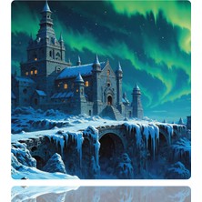 BLS 30X30 cm Orta Boy Oyuncu Gaming Mouse Pad Kaymaz Kauçuk Taban Fare Altlığı Mousepad