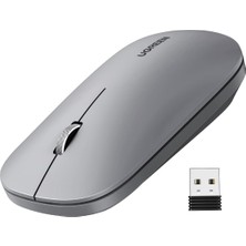 2.4 Ghz Şarj Edilebilir Kablosuz Mouse -Gri