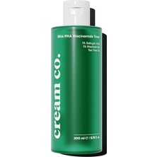 Akne &amp; Siyah Nokta Karşıtı Gözenek Sıkılaştırıcı Bha/pha Niacinamide Salisilik Asit To