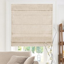 RMBF3164 Kablosuz Katlamalı Tonlar, Çapraz Modern Kumaş Şelale Pencere Rulosu Işlemi, 78,9 cm G