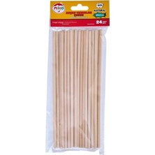 Mas Mileo Ahşap Çubuk Yuvarlak 5X200MM Naturel 1834 TYBLGL3LL4JR7NZF07