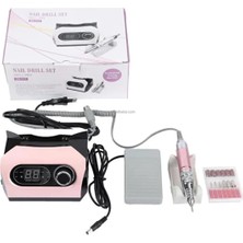 Fontenay ZS-717 Elektirkli Tırnak Törpüsü Makinesi 65W 35000 Rpm Beyaz Pembe