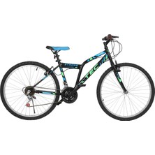 Bisiklet Strong 26" Jant 21 Vites Erkek Dağ Bisikleti Siyah - Mavi &amp; Vitesli Bisiklet