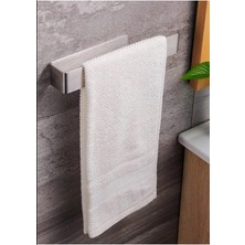 Paslanmaz Çelik Kağıt Rulo Havluluk, Peçetelik, Yapışkanlı Tasarım, Banyo Askısı