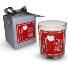 Candle The Koleksiyonu Spice Sandal Kokulu Cam Bardak Mum 135 G Şık Hediye Kutulu Sevgililer Gün�