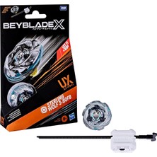 Hasbro Beyblade x Sterling Wolf 3-80FB Ux Başlangıç Paketi, Topaç ve Başlangıç Paketi