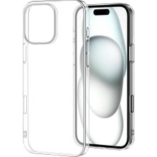 Apple ile Uyumlu iPhone 16 Pro Max Kılıf Zore Droga Kapak Şeffaf